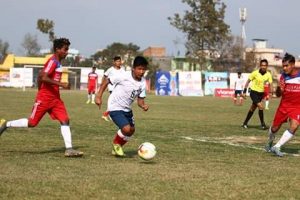 खप्तड गोल्डकप : विवेकको ह्याट्रिकमा नव जनजागृती क्वाटरफाइनलमा प्रवेश खप्तड गोल्डकप : विवेकको ह्याट्रिकमा नव जनजागृती क्वाटरफाइनलमा प्रवेश