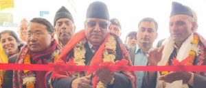 भारतद्वारा निर्मित विद्यालय प्रचण्डले गरे उद्घाटन