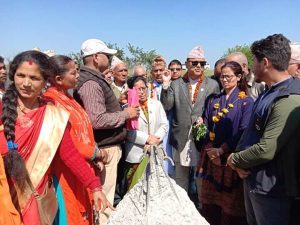 भारतले अतिक्रमण गरेको सीमा क्षेत्रमा कांग्रेस संसदीय दलका नेताको टोलीद्धारा अनुगमन