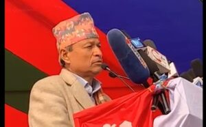 धनगढीबाट भीम रावलको गर्जन– ‘केपी ओली एक नम्बर भगुवा’ धनगढीबाट भीम रावलको गर्जन– ‘केपी ओली एक नम्बर भगुवा’