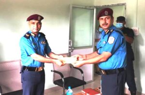 कैलालीका एसपी अधिकारीसहित ९ प्रहरी पुरस्कृत