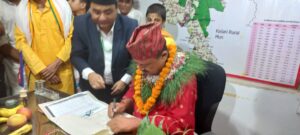 मेयर गोपाल हमालले गरे पदभार ग्रहण