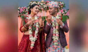 वैवाहिक बन्धनमा बाँधिए नीता र हरिहर वैवाहिक बन्धनमा बाँधिए नीता र हरिहर