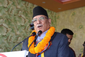 प्रशिक्षणका लागि धनगढी आउँदै प्रचण्ड