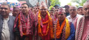 कैलाली- ५ बाट सत्ता गठबन्धनको उम्मेदवारी दर्ता कैलाली- ५ बाट सत्ता गठबन्धनको उम्मेदवारी दर्ता
