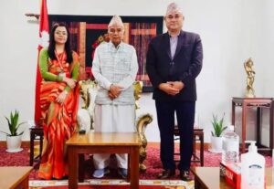 राष्ट्रपतिलाई भेट्न शीतल निवास पुगे मुख्यमन्त्री शाह राष्ट्रपतिलाई भेट्न शीतल निवास पुगे मुख्यमन्त्री शाह