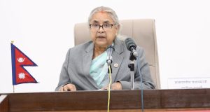 प्रधानमन्त्रीले आज सातै प्रदेशका मुख्यमन्त्रीहरूसँग छलफल गर्दै प्रधानमन्त्रीले आज सातै प्रदेशका मुख्यमन्त्रीहरूसँग छलफल गर्दै