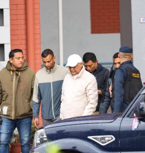 पूर्वप्रधानमन्त्री केपी शर्मा ओली पक्राउ