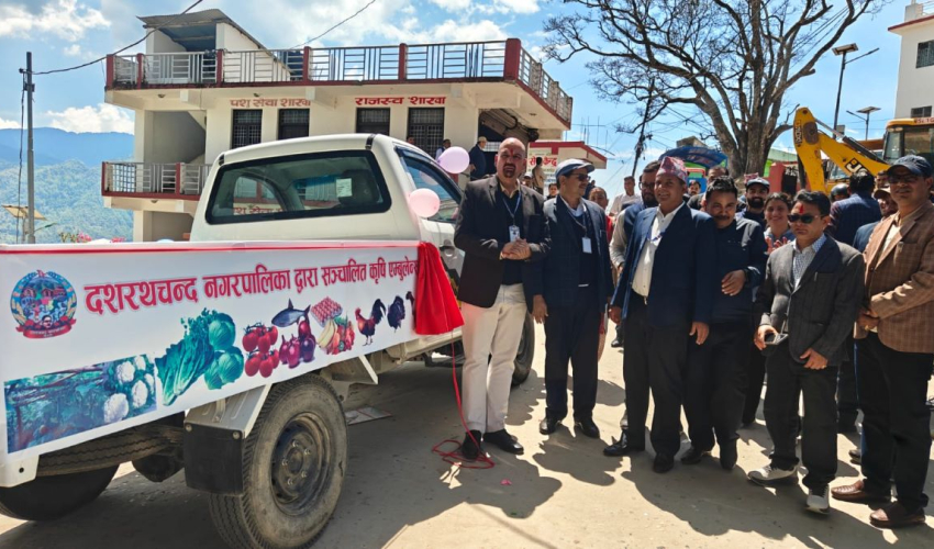 बैतडीमा कृषि एम्बुलेन्स सञ्चालन