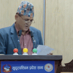 २३ दिनपछि सुदूरपश्चिमको बजेट प्रदेश सभामा टेबुल, छलफल र पारित प्रक्रिया अन्योलमा २३ दिनपछि सुदूरपश्चिमको बजेट प्रदेश सभामा टेबुल, छलफल र पारित प्रक्रिया अन्योलमा